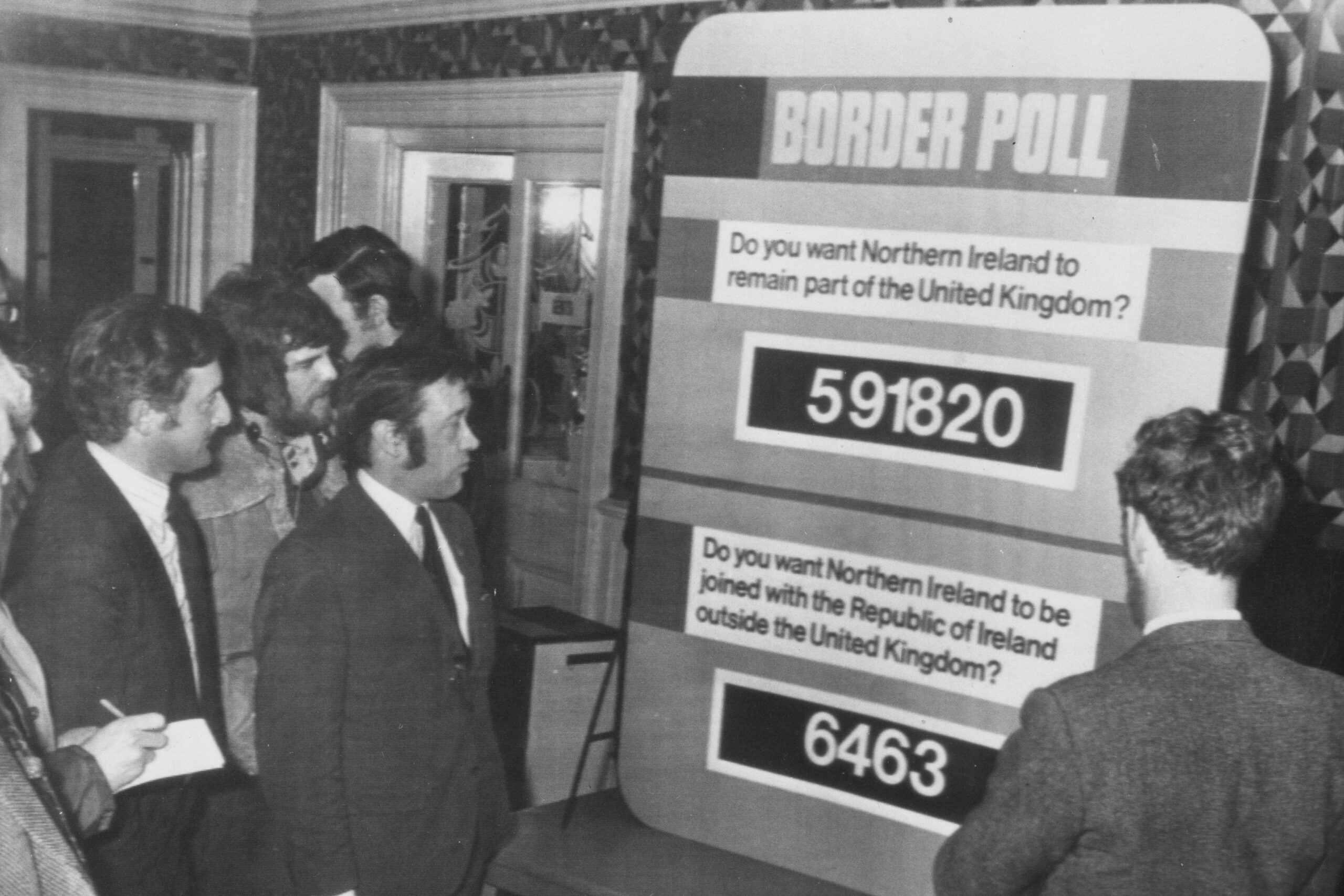 50 1 a united Ireland. And that is that Irish Border Poll